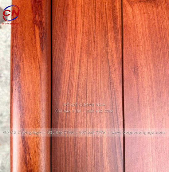 Giường Ngủ Gỗ Hương Đá Mẫu Trám 2 Ngăn Kéo Cao Cấp 