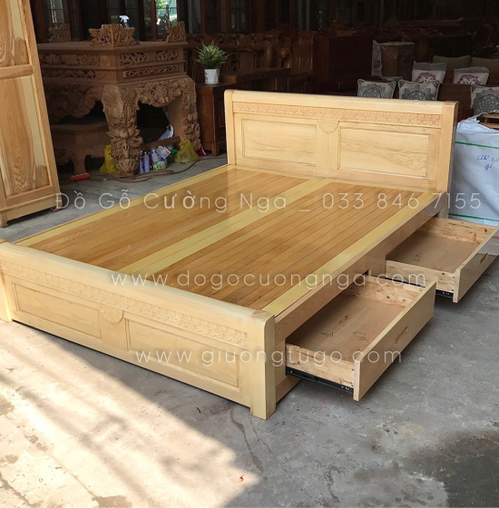 Combo phòng ngủ gỗ sồi - CN50