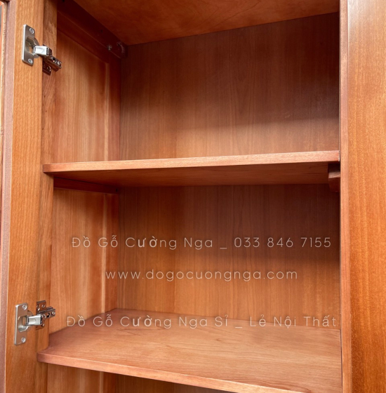 Tủ Sách - Tủ Hồ Sơ Gỗ Xoan Đào 1m2 Đẹp Giá Rẻ 