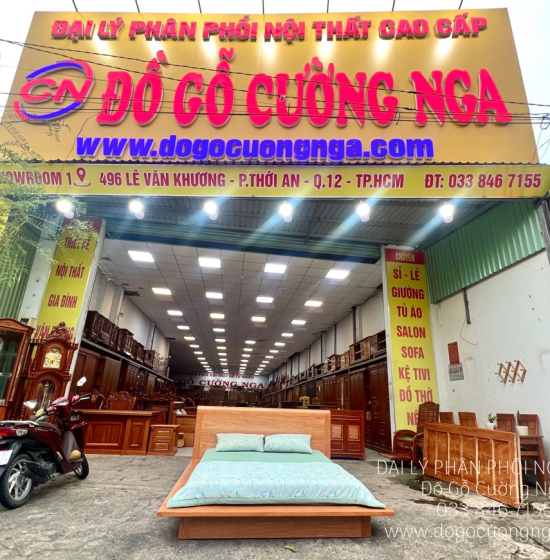 Giường Ngủ Gỗ Đinh Hương Kiểu Nhật Vai Hè Hiện Đại Vạt Phản 