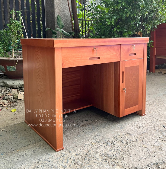 Bàn Ghế Làm Việc Gỗ Xoan Đào Giá Rẻ Thiết Kế Đẹp Mắt 