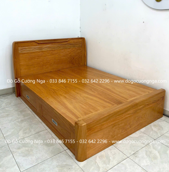 Bộ Combo Phòng Ngủ Gỗ Gõ Đỏ 3 Chi Tiết Hiện Đại 